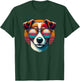 Retro Sunglasses Jack Russell Terrier Jack Russells , Black, S T-Shirt - T-Shirt | Forest