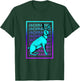 Jackrabbit Vintage Retro Jackrabbit T-Shirt - T-Shirt | Forest