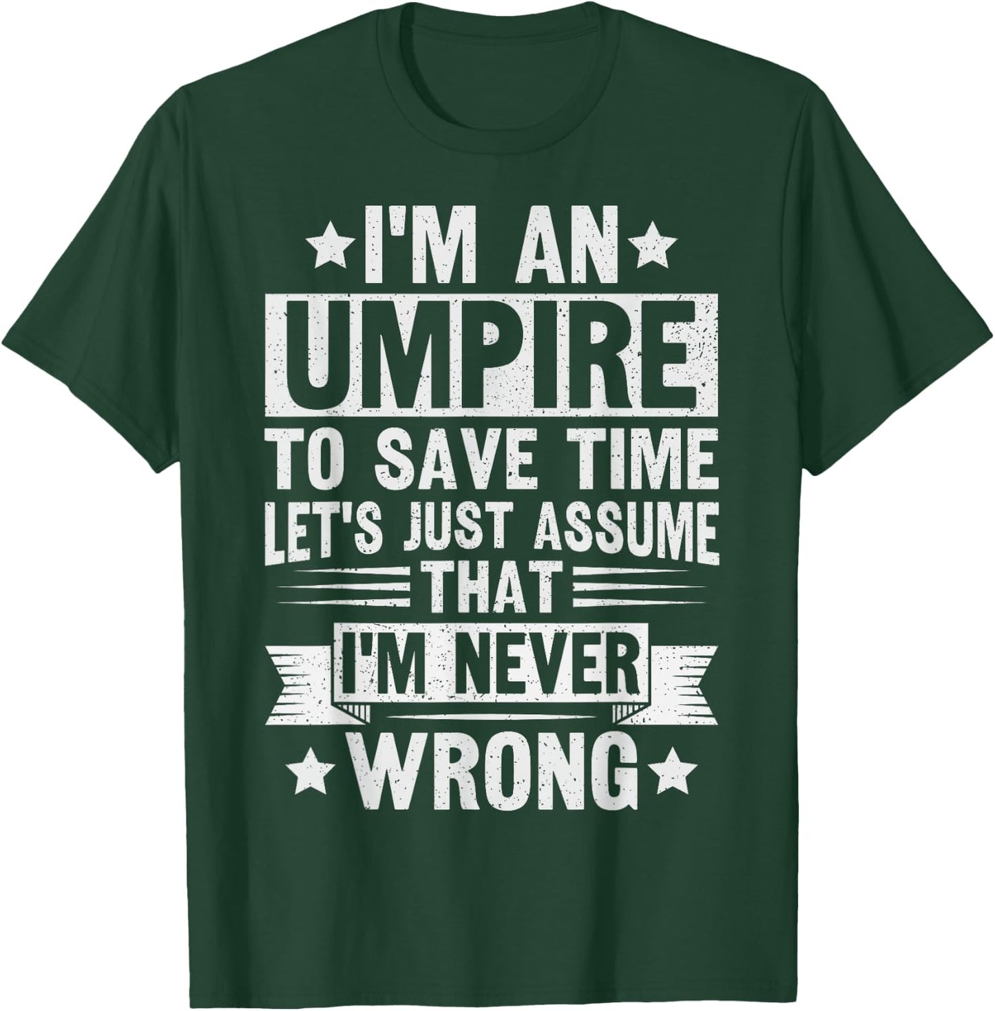 Umpire Funny Basketball Design for an Umpire T-Shirt - T-Shirt | Forest