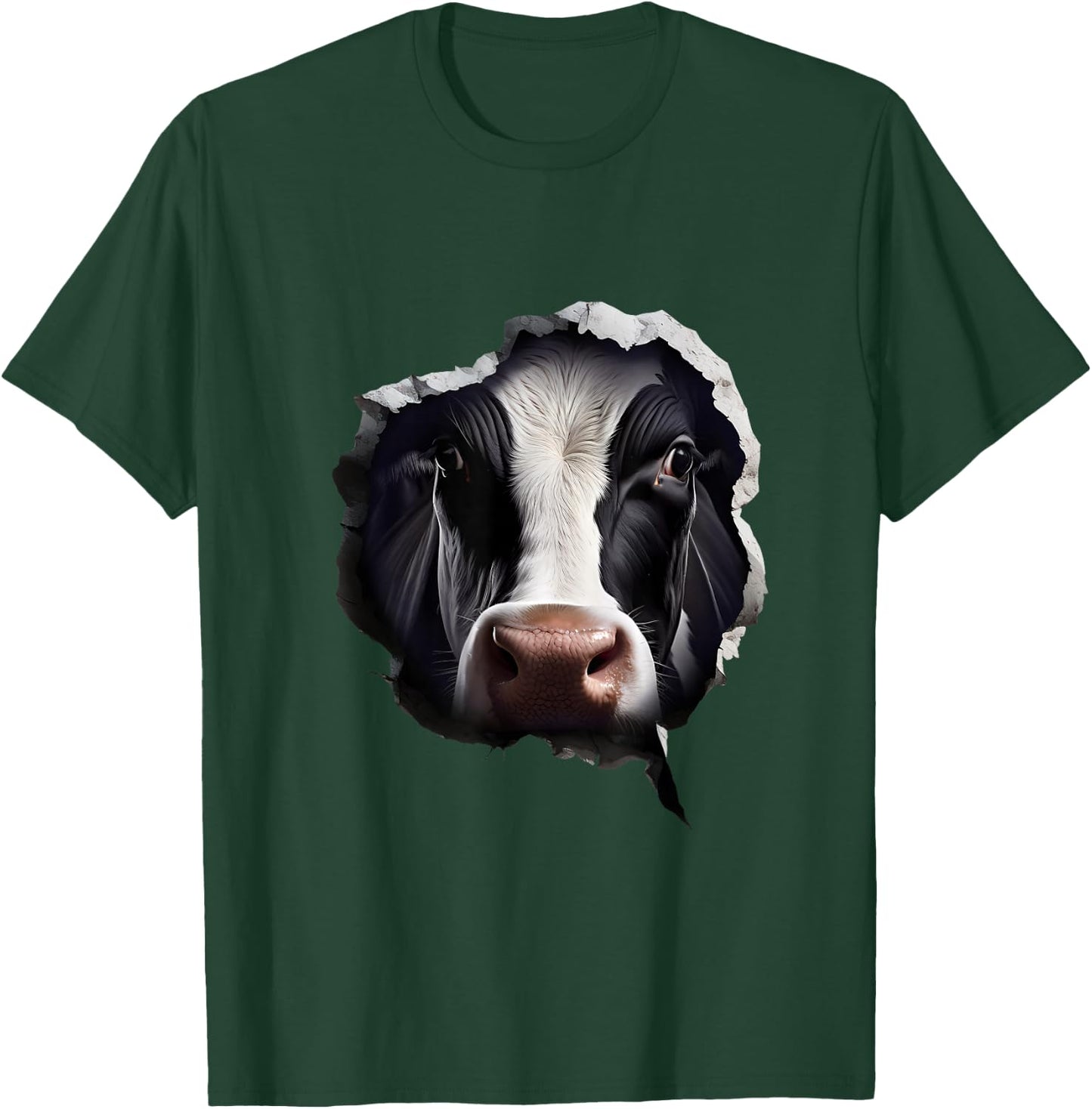 Cow Face T-Shirt - T-Shirt | Forest