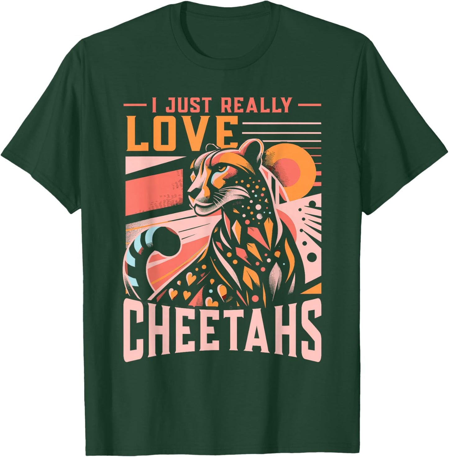 Leopard Cheetah T-Shirt - T-Shirt | Forest