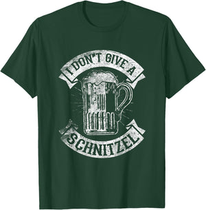 I Don't Give A Schnitzel Funny Saying German Pride T-Shirt - T-Shirt | Forest