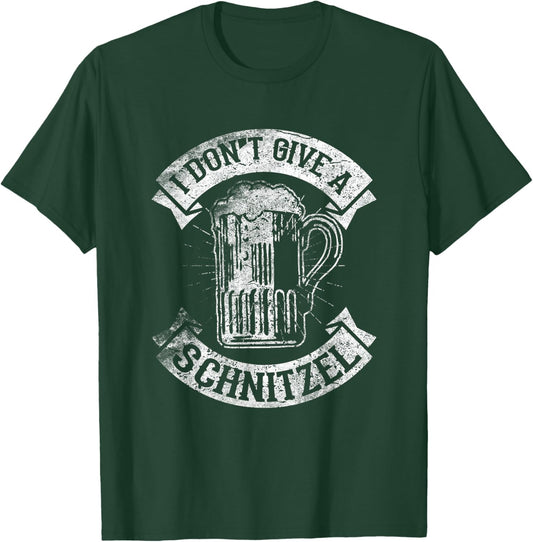 I Don't Give A Schnitzel Funny Saying German Pride T-Shirt - T-Shirt | Forest