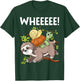 Funny Running Marathon Runners Sloth Turtle Snail T-Shirt - T-Shirt | Forest
