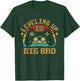 Leveling up to Big Bro vintage Gamer Future Brother T-Shirt - T-Shirt | Forest