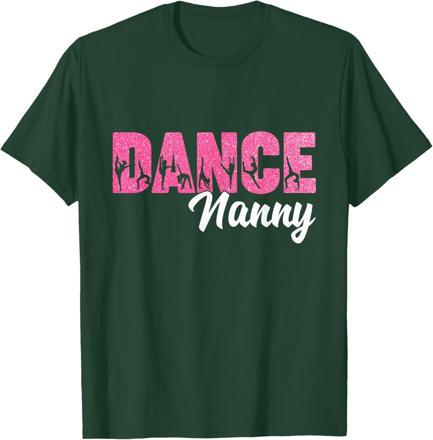 Dance Nanny Of A Dancer Nanny Dancing Leopard Mother's Day T-Shirt - T-Shirt | Forest