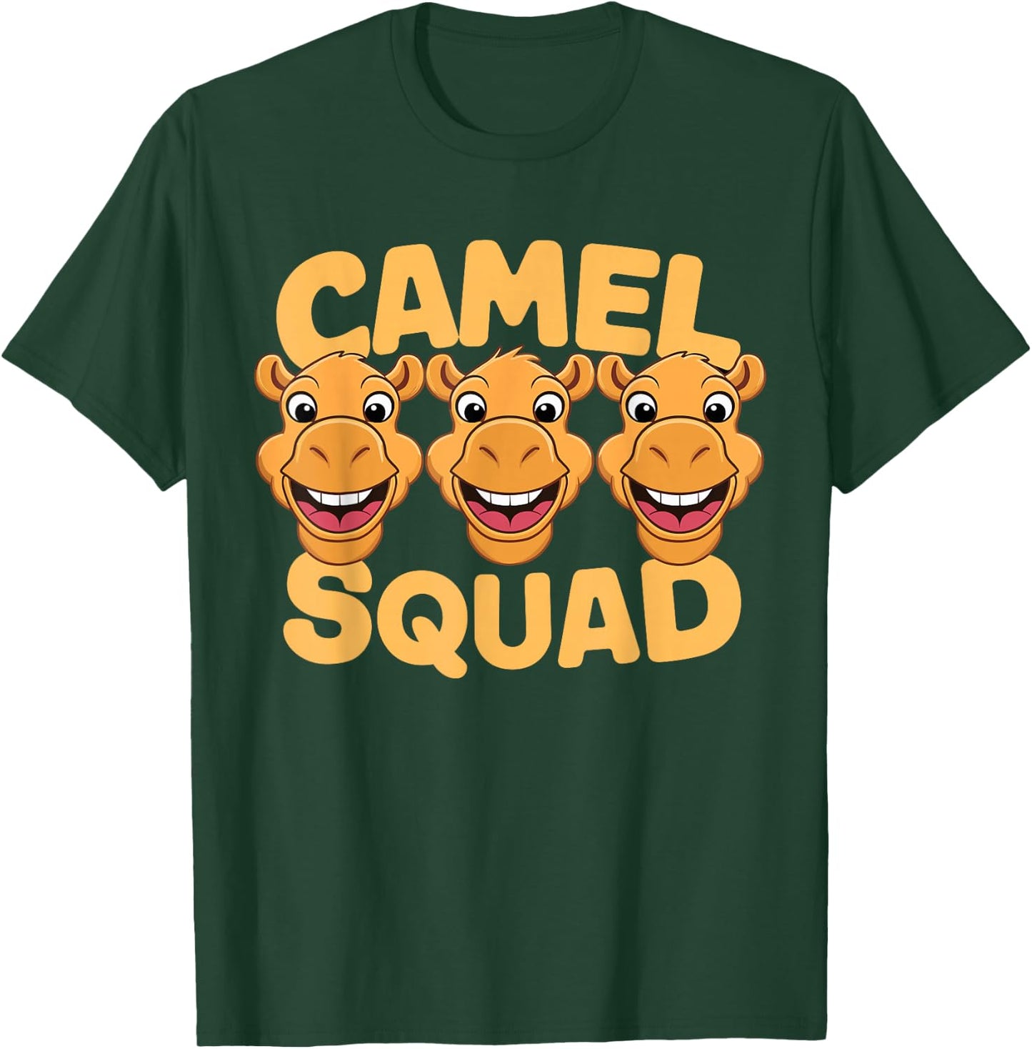 Camel Squad Design for Camel Lover Stuff | Kids Camel T-Shirt - T-Shirt | Forest