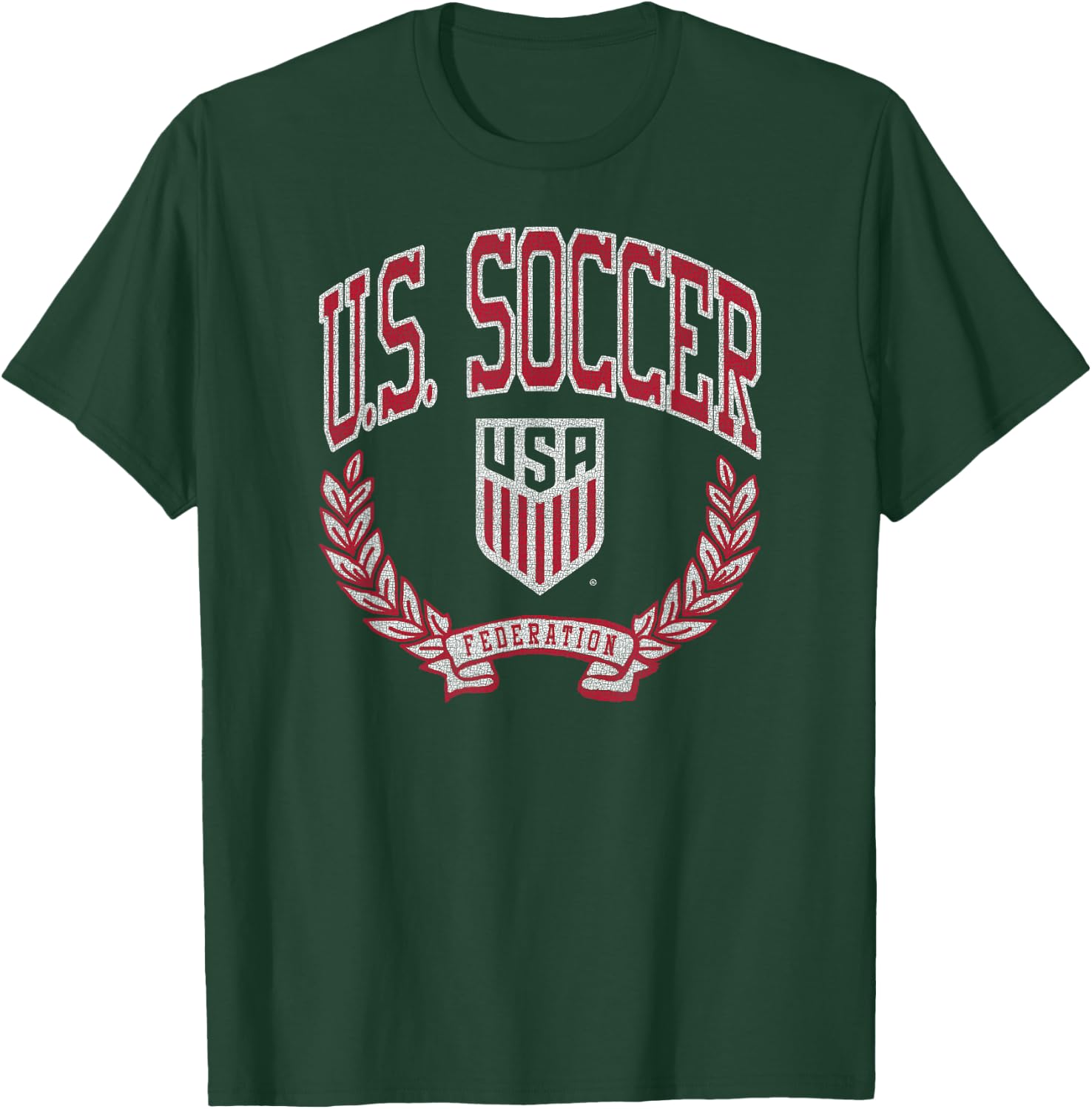 U.S. Soccer Vintage Victory Navy USMNT Officially Licensed T-Shirt - T-Shirt | Forest