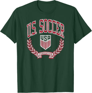 U.S. Soccer Vintage Victory Navy USMNT Officially Licensed T-Shirt - T-Shirt | Forest