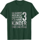 Du Kannst Mich Nicht Erschrecken Ich Habe 3 Kinder Vatertag T-Shirt - T-Shirt | Forest