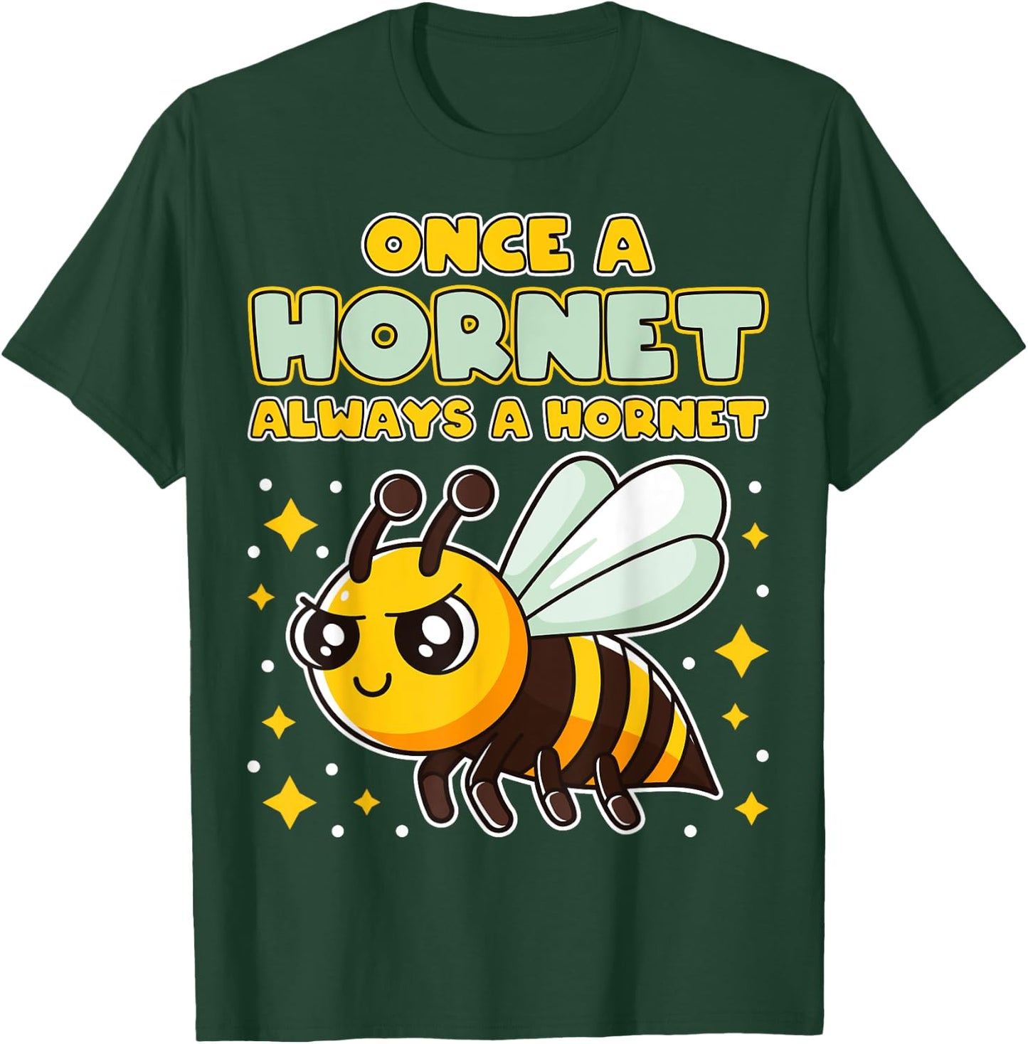 Once A Hornet Always A Hornet Back To School Spirit Girl Boy T-Shirt - T-Shirt | Forest
