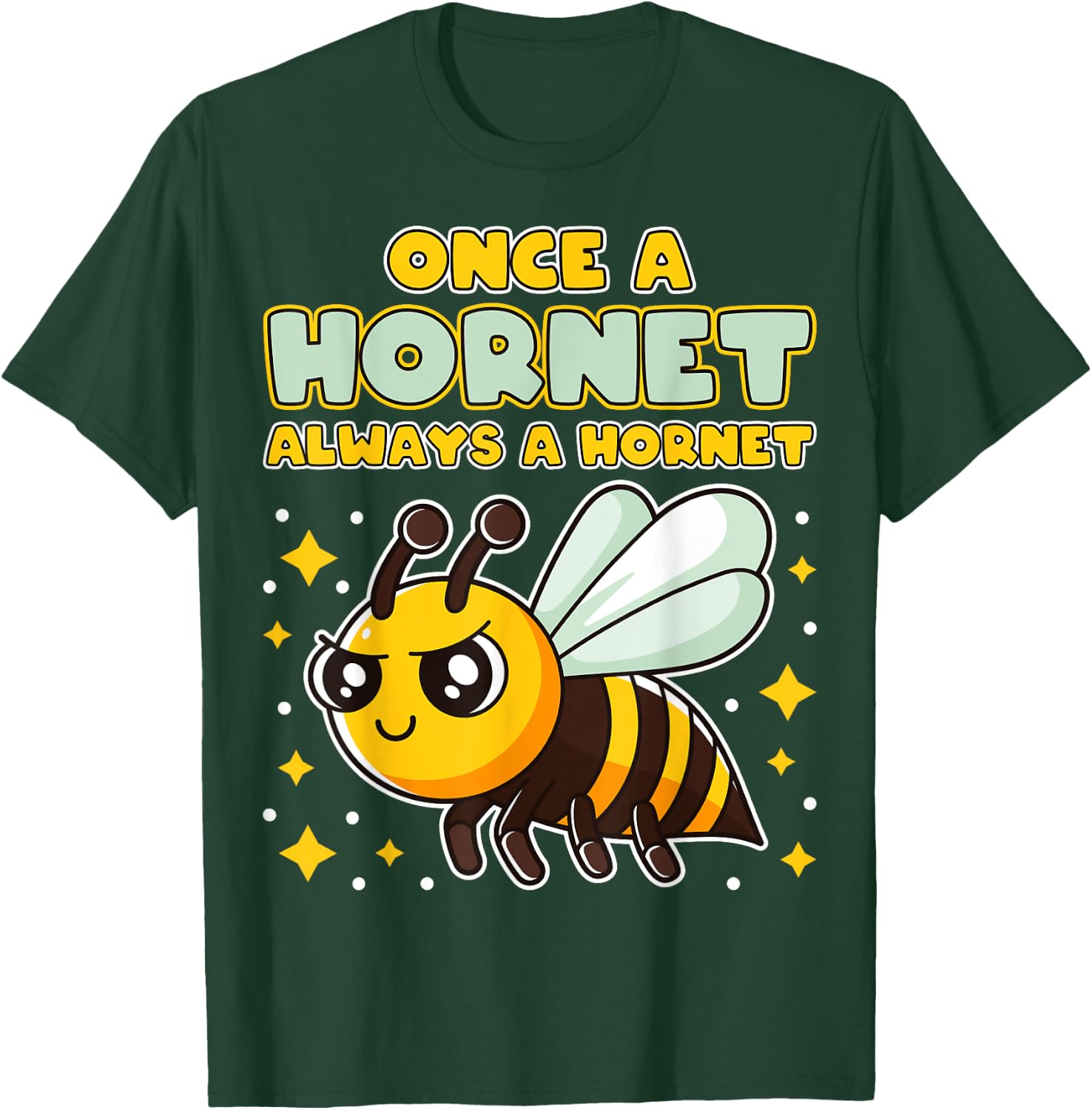 Once A Hornet Always A Hornet Back To School Spirit Girl Boy T-Shirt - T-Shirt | Forest