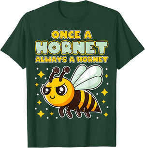Once A Hornet Always A Hornet Back To School Spirit Girl Boy T-Shirt - T-Shirt | Forest