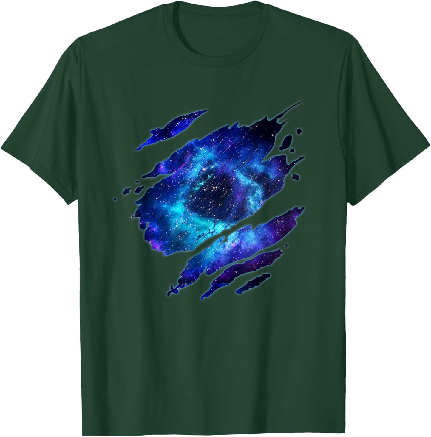 Black Hole Galaxy - Cool Space Galaxy Shirt T-Shirt - T-Shirt | Forest