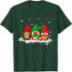 Gnomes Christmas Funny Xmas Pajamas Family Matching Gnomes T-Shirt - T-Shirt | Forest