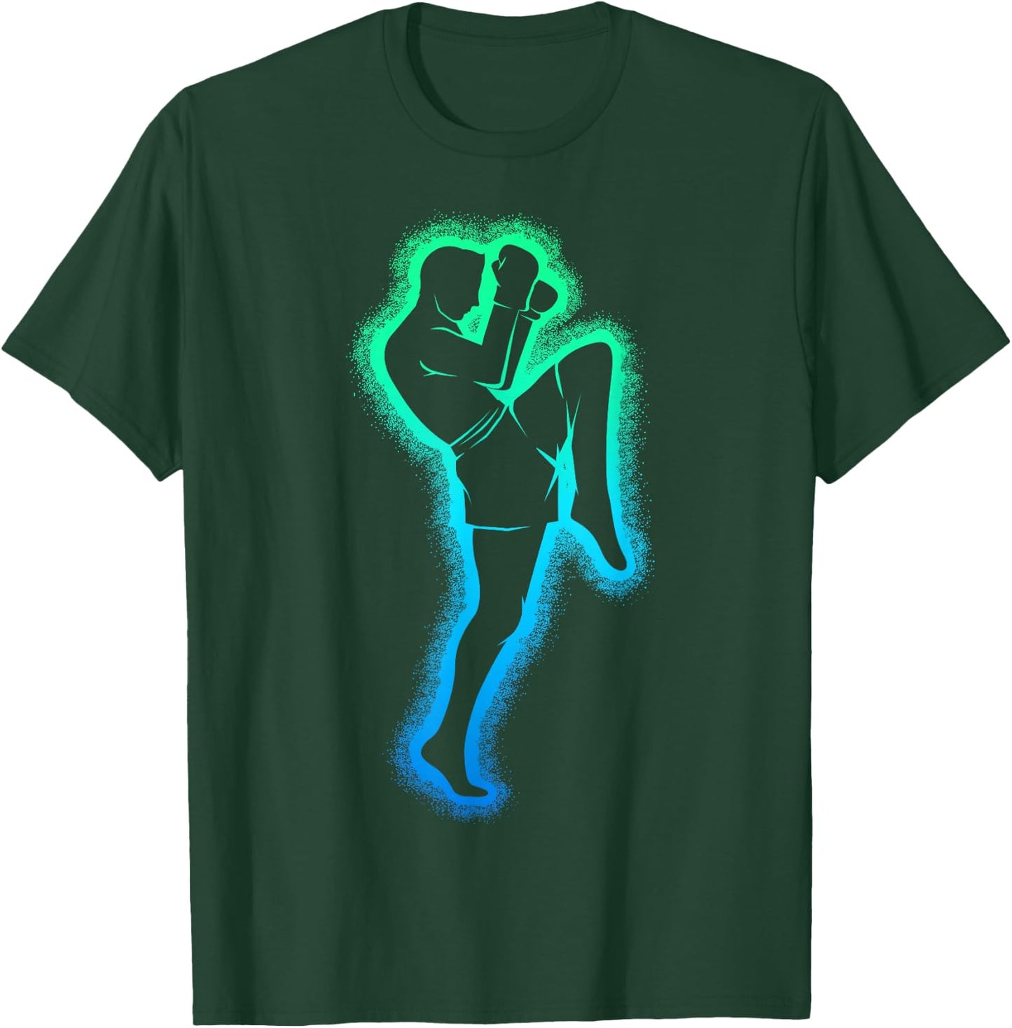 Muay Thai Boxing Thai Boy Child , Black, S T-Shirt - T-Shirt | Forest