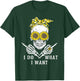 I Do What I Want Skull Sunflower T-Shirt - T-Shirt | Forest