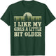 I Like My Girls A Little Bit Older Forest Trees Nature Retro T-Shirt - T-Shirt | Forest