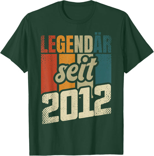 14. Geburtstag Junge Mädchen 14 Jahre 2012 Geschenk Lustig T-Shirt - T-Shirt | Forest