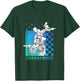 Disney Kingdom Hearts Sora Donald Goofy Kanji Checkerboard T-Shirt - T-Shirt | Forest