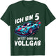 Children's 5th Birthday with German Text "Ich bin 5 Jahre jetzt gebe ich Vollgaß" [German, black T-Shirt - T-Shirt | Forest