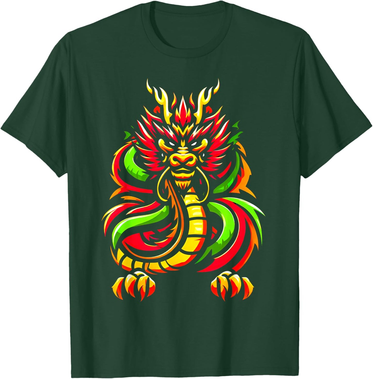 Dragon’s Fury – Light It Up T-Shirt - T-Shirt | Forest