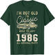 Born 1986 39th Birthday Vintage T-Shirt - T-Shirt | Forest