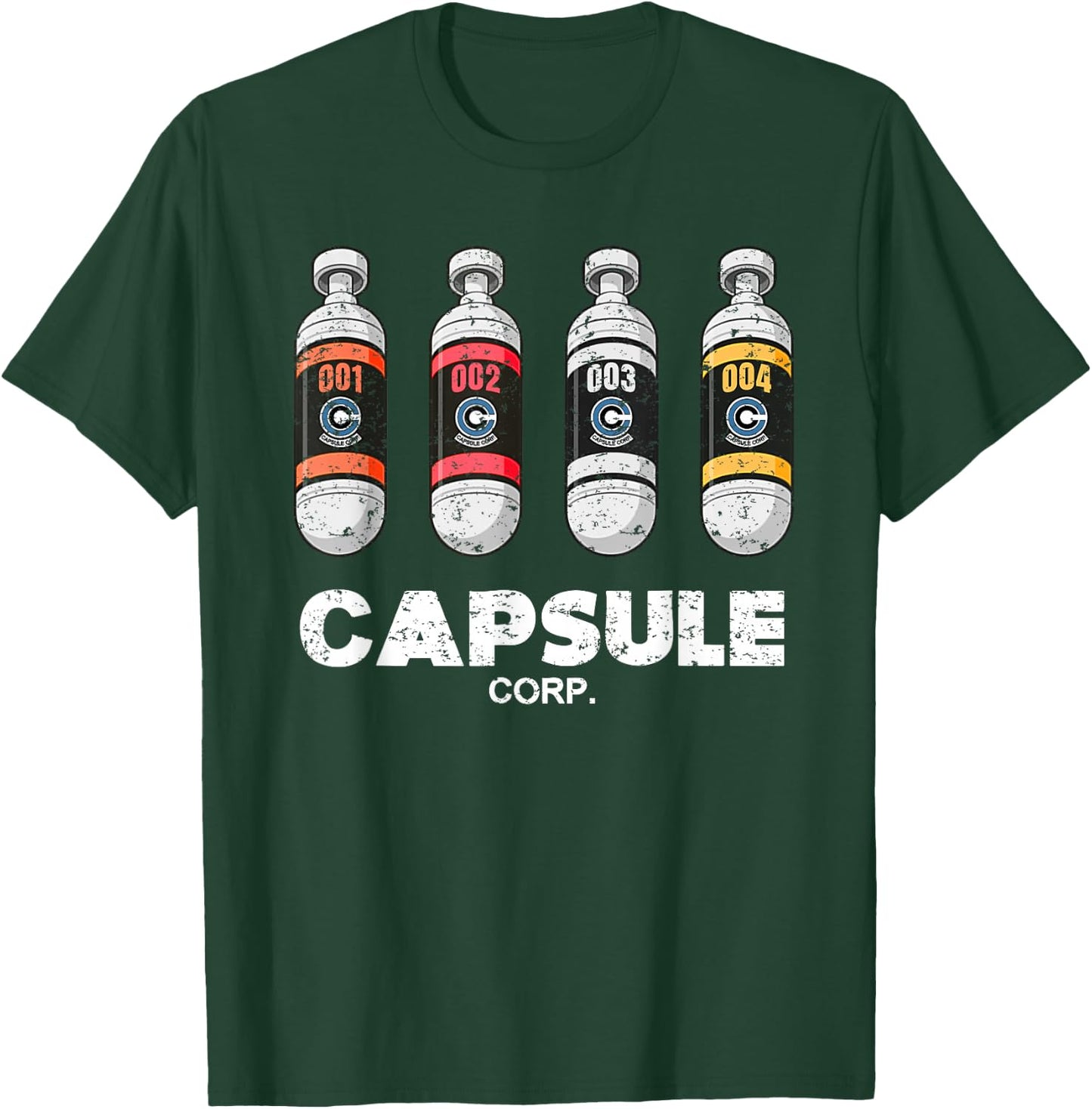 Capsule Corp for Geek and Otaku fan of Anime and Manga 90s , Black, S T-Shirt - T-Shirt | Forest