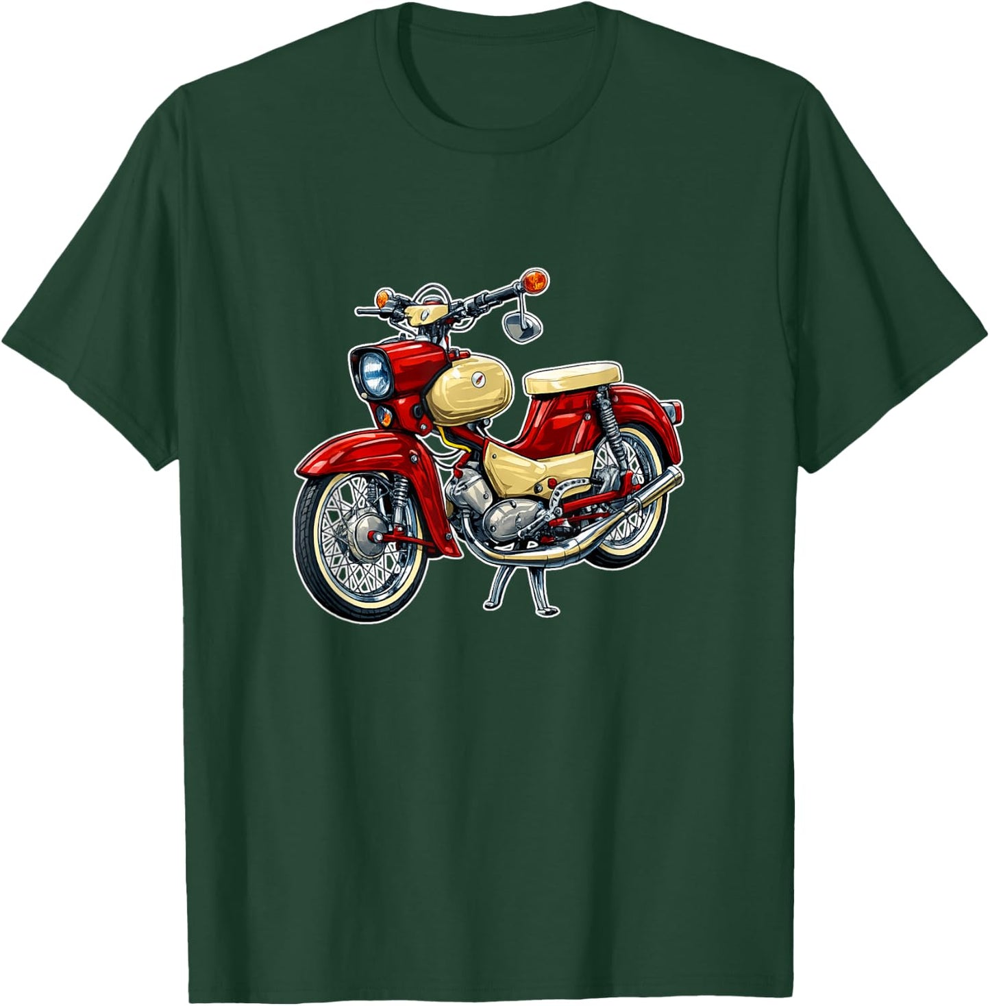 Simson SR4-2 Star MOFA Kult Motorrad DDR Klassiker Retro T-Shirt - T-Shirt | Forest