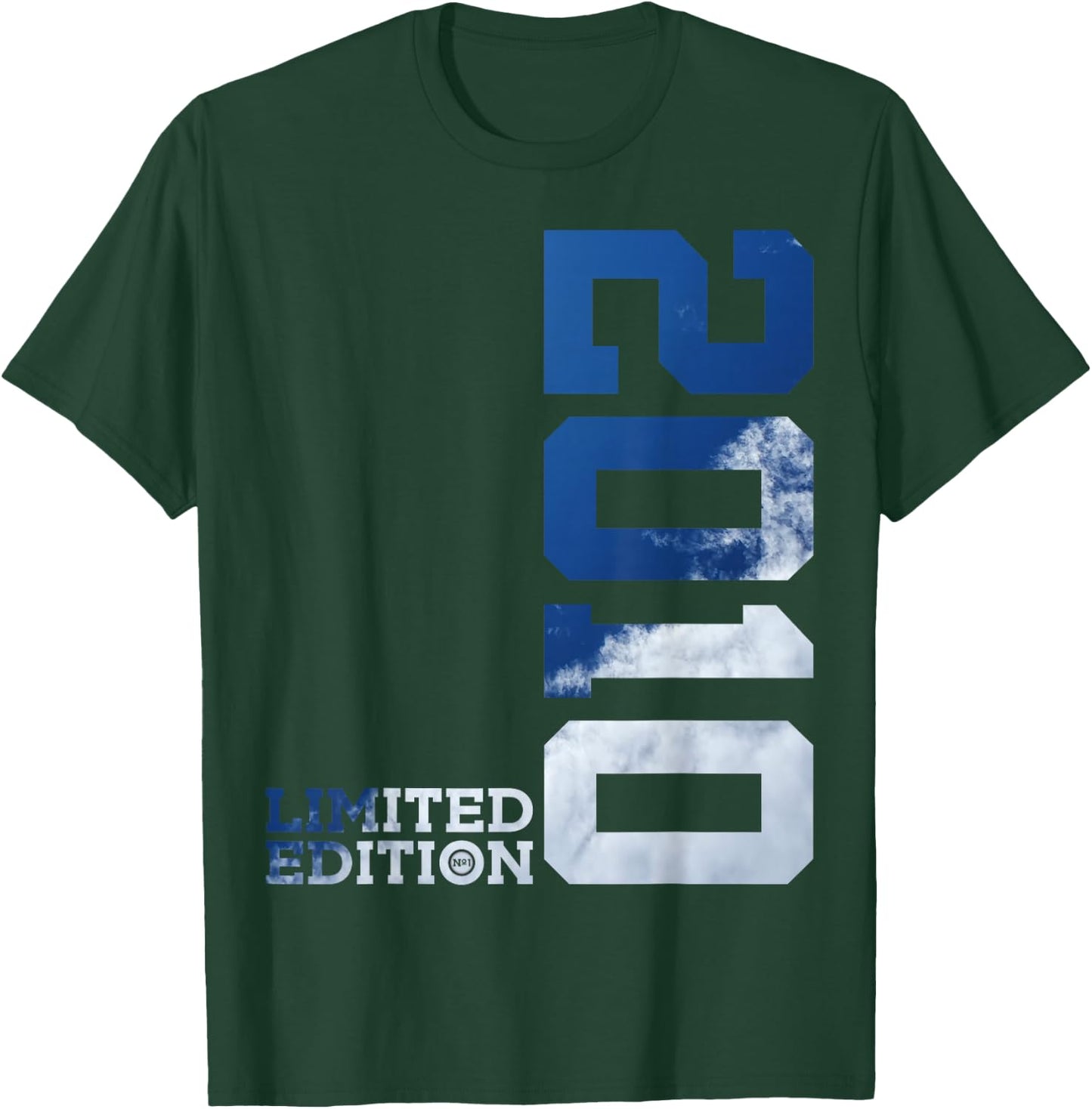 Limited Edition 2010 16 Years 16th Birthday T-Shirt - T-Shirt | Forest