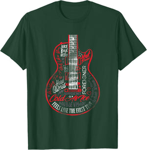 Foreigner Juke Box Hero Tracklist , black T-Shirt - T-Shirt | Forest