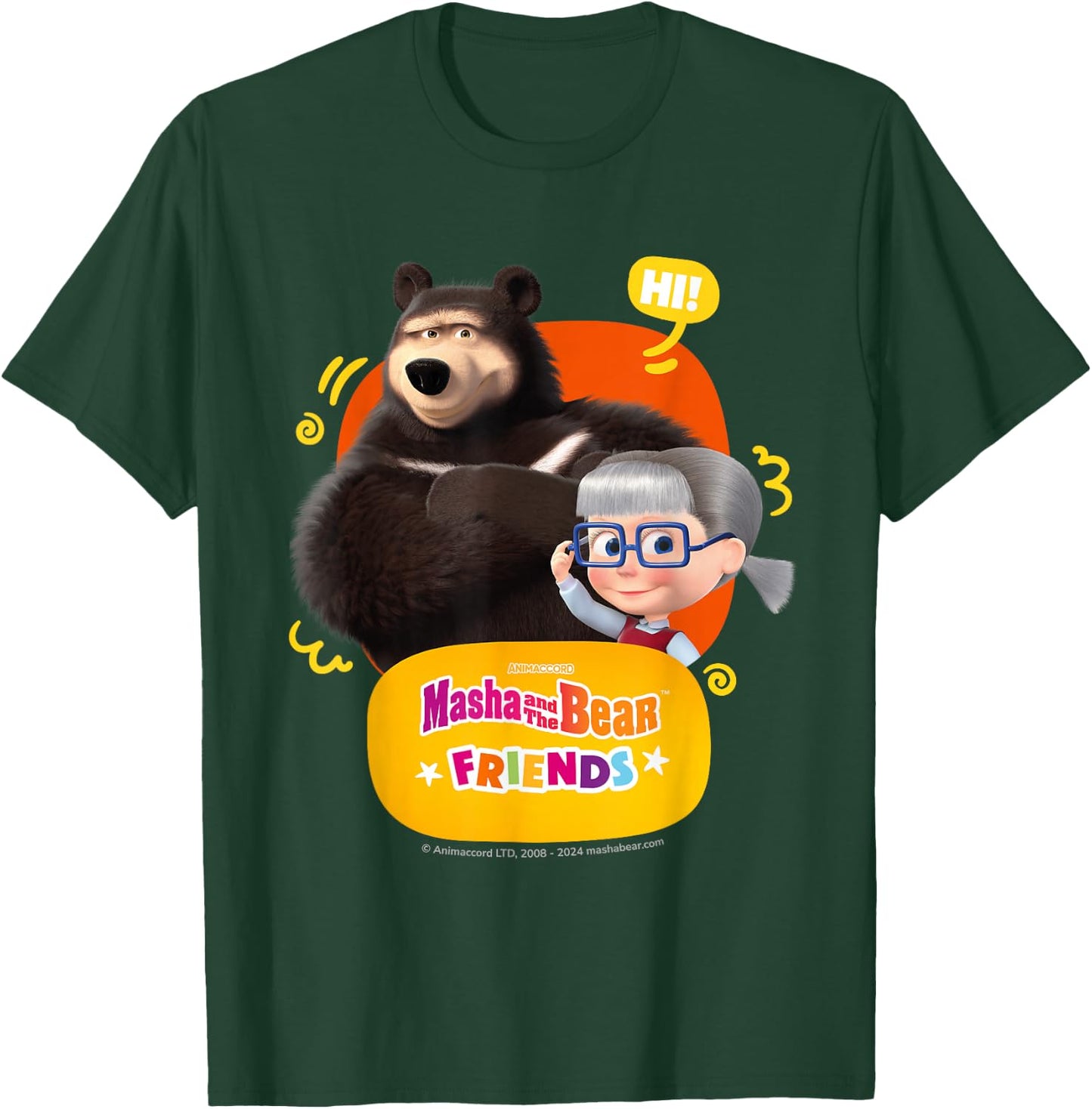 Friends. Hello there! T-Shirt - T-Shirt | Forest