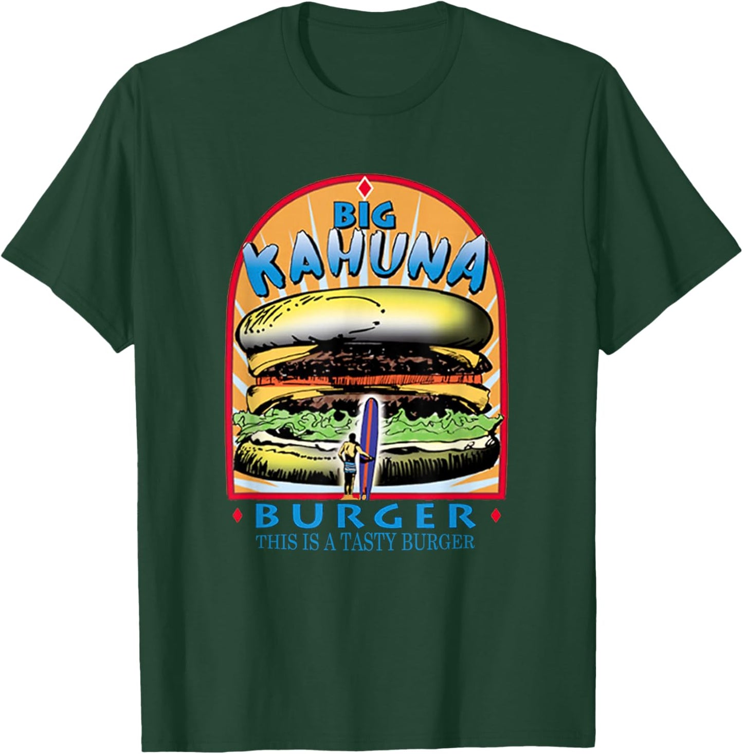 Great Large Kahuna Burger , black T-Shirt - T-Shirt | Forest