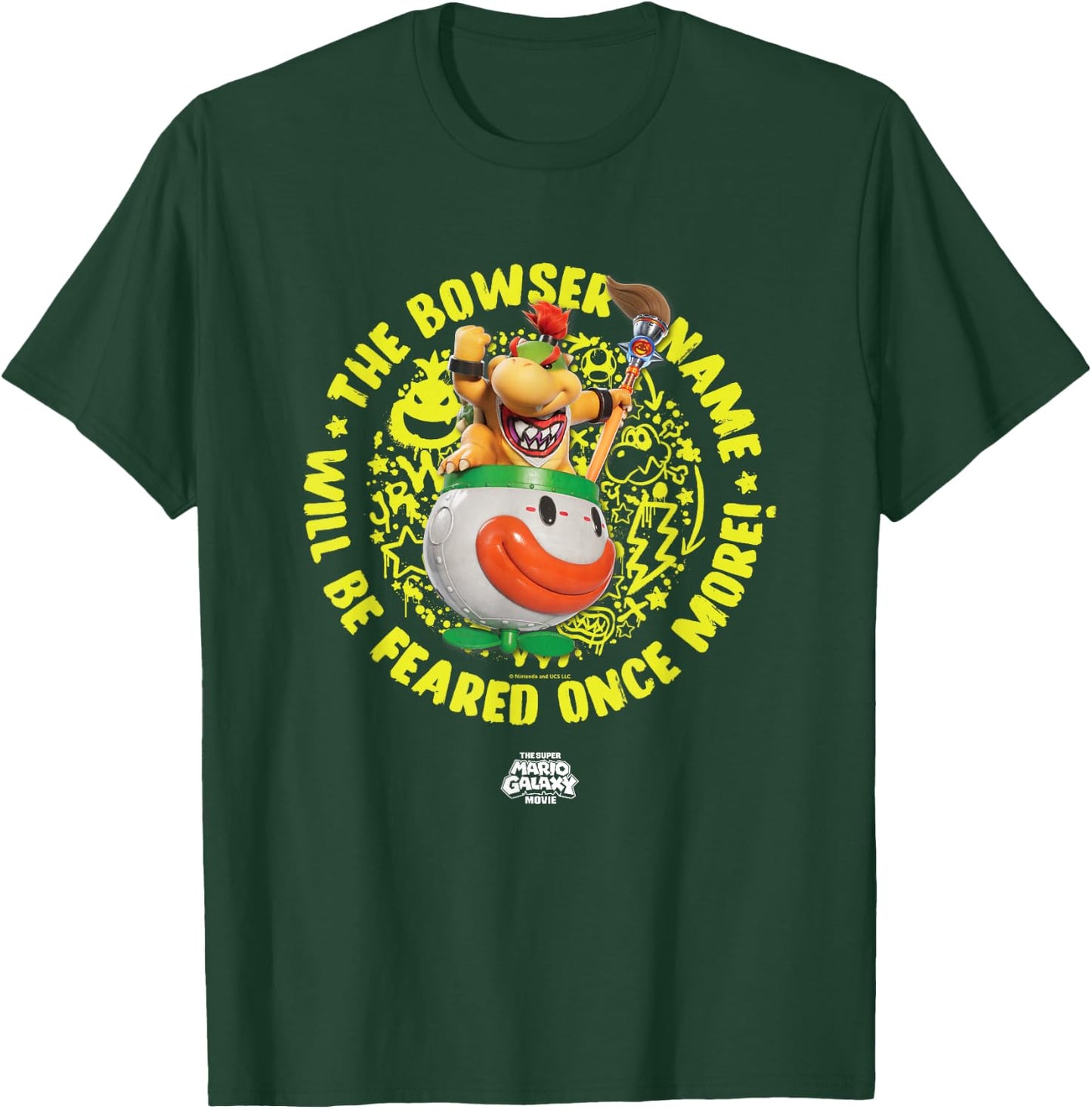 The Super Mario Galaxy Movie Bowser Jr. Feared T-Shirt - T-Shirt | Forest
