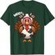Turkey Moo Cow Funny Thanksgiving Fake Cow Costume T-Shirt - T-Shirt | Forest