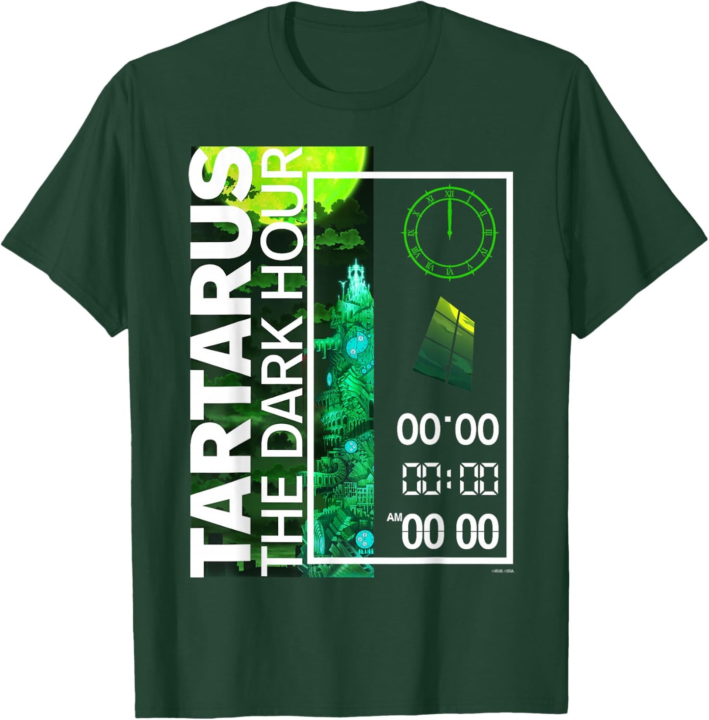 ATLUS Persona 3 Reload: Tartarus Dark Hour T-Shirt - T-Shirt | Forest