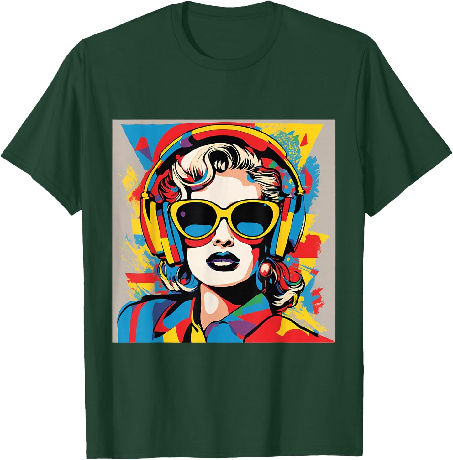 Retro Pop Art Style T-Shirt - T-Shirt | Forest