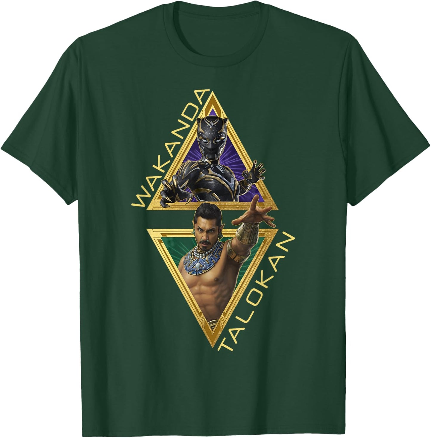 Marvel Black Panther: Wakanda Forever Wakanda vs Talokan T-Shirt - T-Shirt | Forest