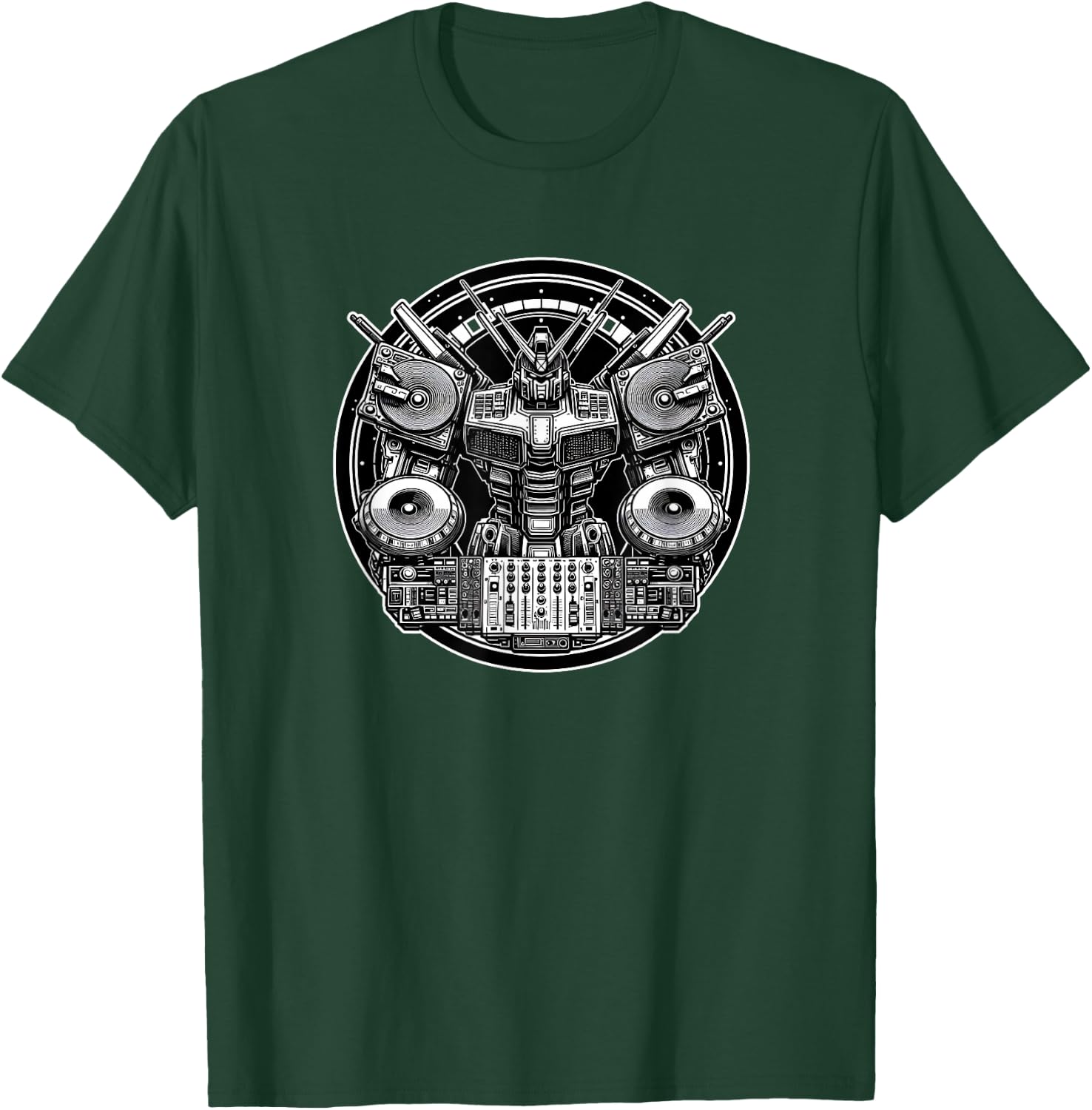 Tekno Soundsystem 23 Techno Musik T-Shirt - T-Shirt | Forest
