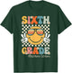 Sixth Grade Dream Team Smile Retro Back To School 6th Grade T-Shirt - T-Shirt | Forest
