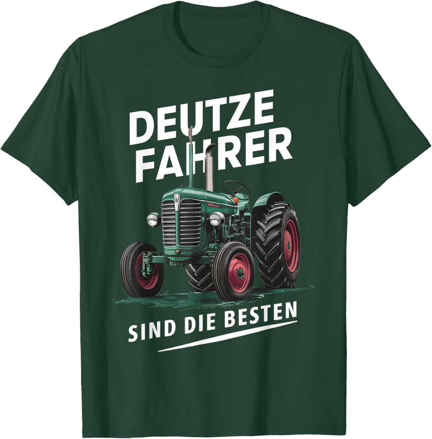 Deutze Fahrer sind die besten , black T-Shirt - T-Shirt | Forest