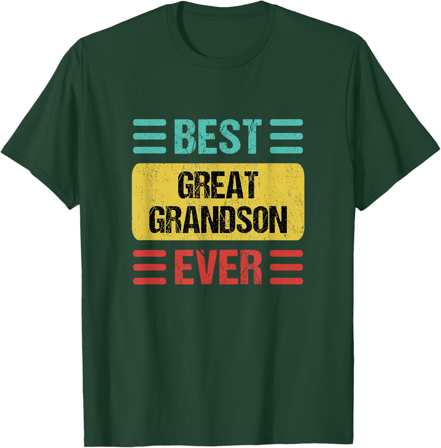 Great Grandson T-Shirt - T-Shirt | Forest