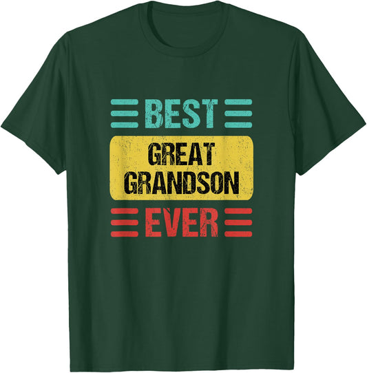 Great Grandson T-Shirt - T-Shirt | Forest