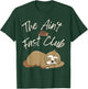 The Ain't Fast Club Funny Sloth Turtle Slow Running Team T-Shirt - T-Shirt | Forest