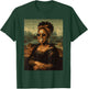 Afro Black Woman Mona Lisa Funny Meme African Women Men Kids T-Shirt - T-Shirt | Forest