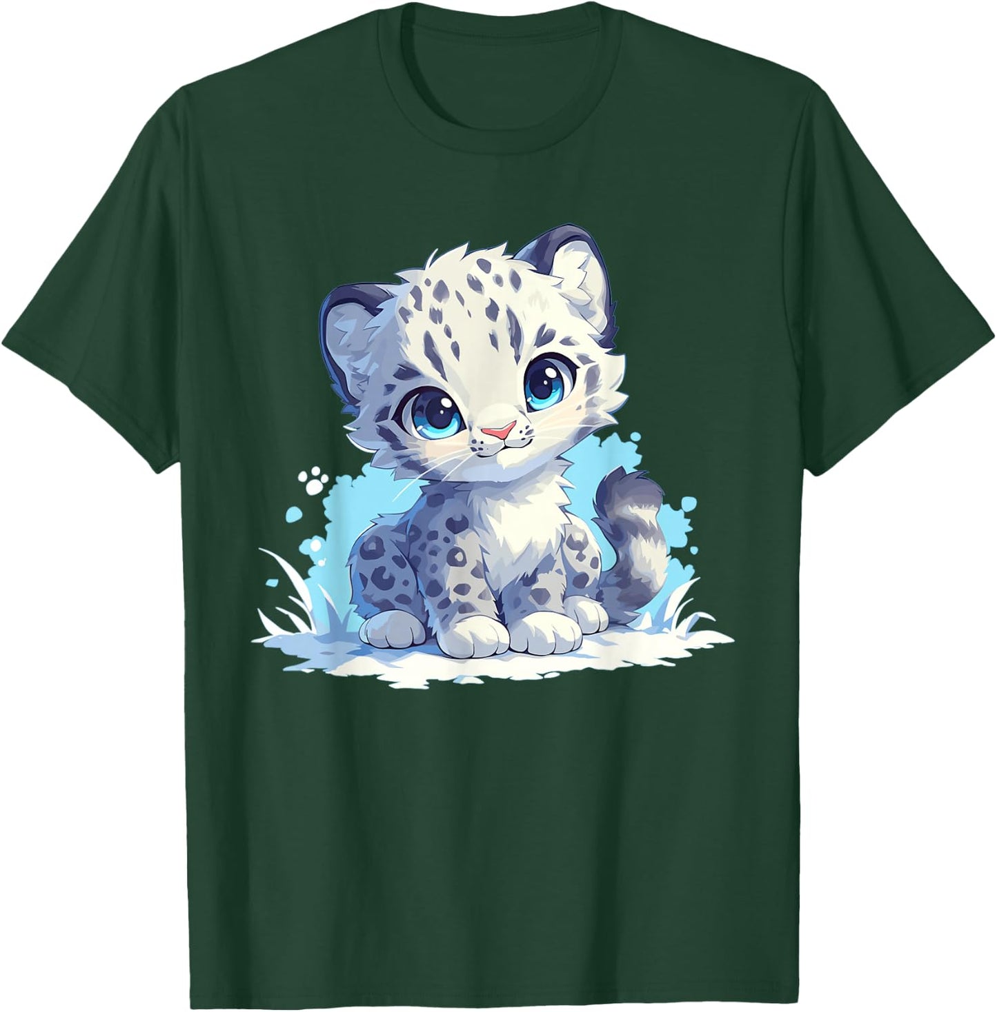 Snow Leopards Lovers Snow Leopard T-Shirt - T-Shirt | Forest