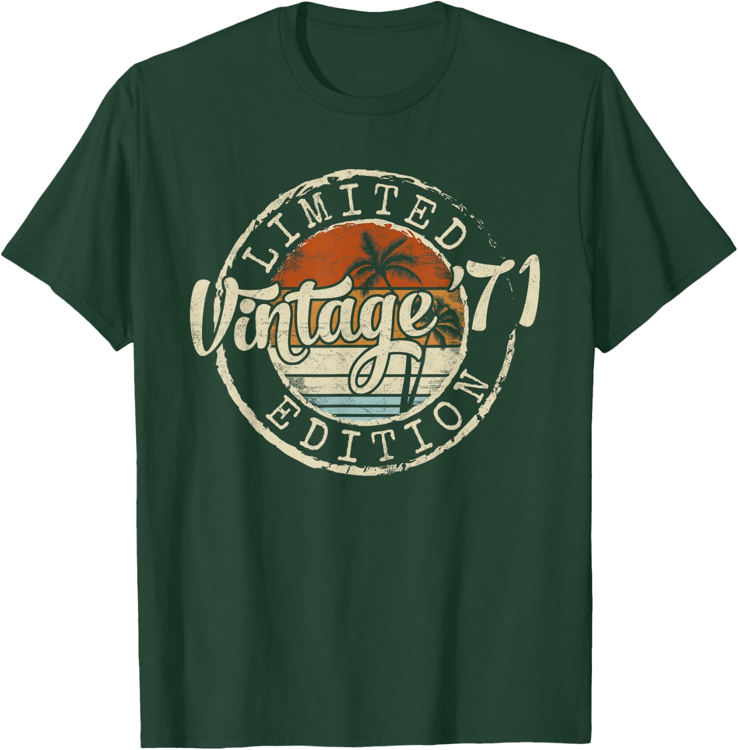 Vintage 1971 53rd Birthday Gifts 53 Year Old Women , Black, S T-Shirt - T-Shirt | Forest