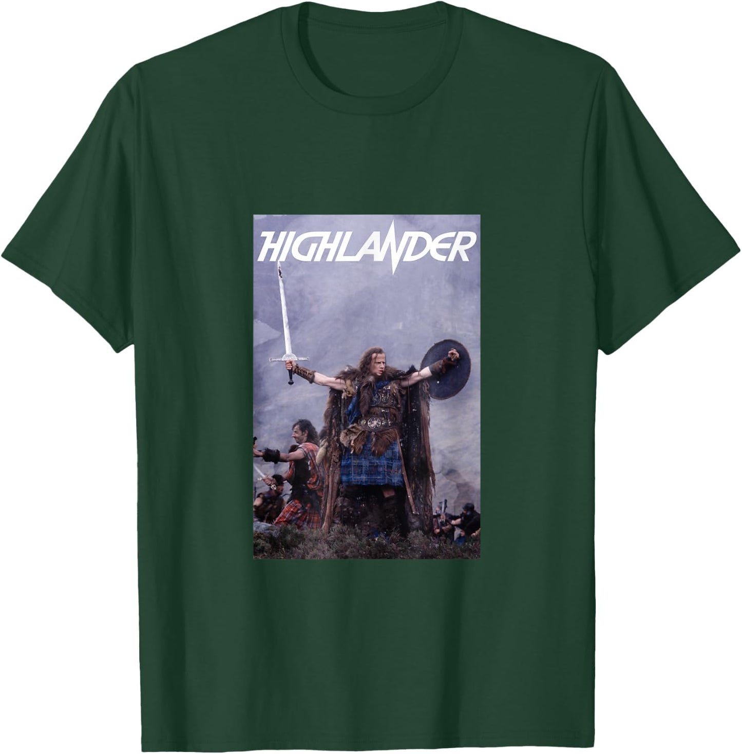 Highlander 1986 Connor MacLeod T-Shirt - T-Shirt | Forest