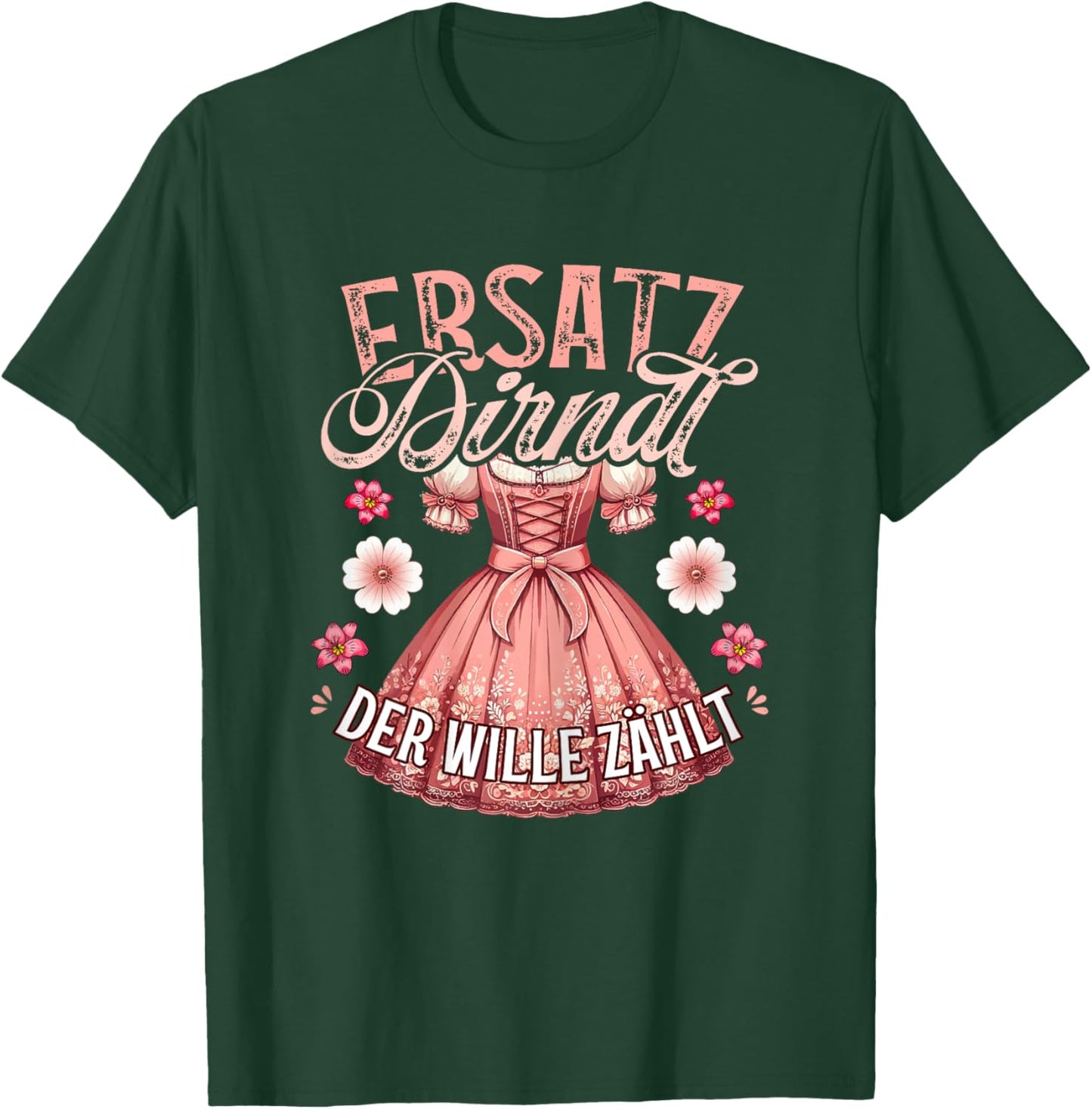 Costume Shirt Women's Costume Costume Replacement Dirndl , black T-Shirt - T-Shirt | Forest