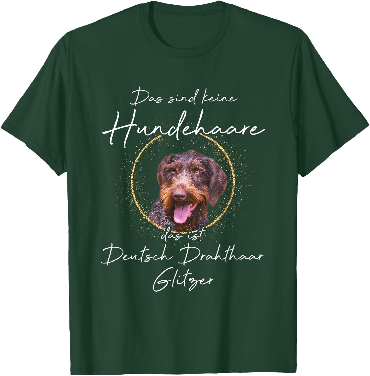 Deutsch Drahthaar T-Shirt - T-Shirt | Forest